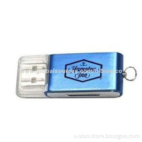 Mini USB Flash Drive, Anti-shock and Moisture-resistant, OEM and ODM Orders are Welcome